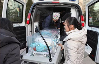 湄潭县妇婴监护型护送